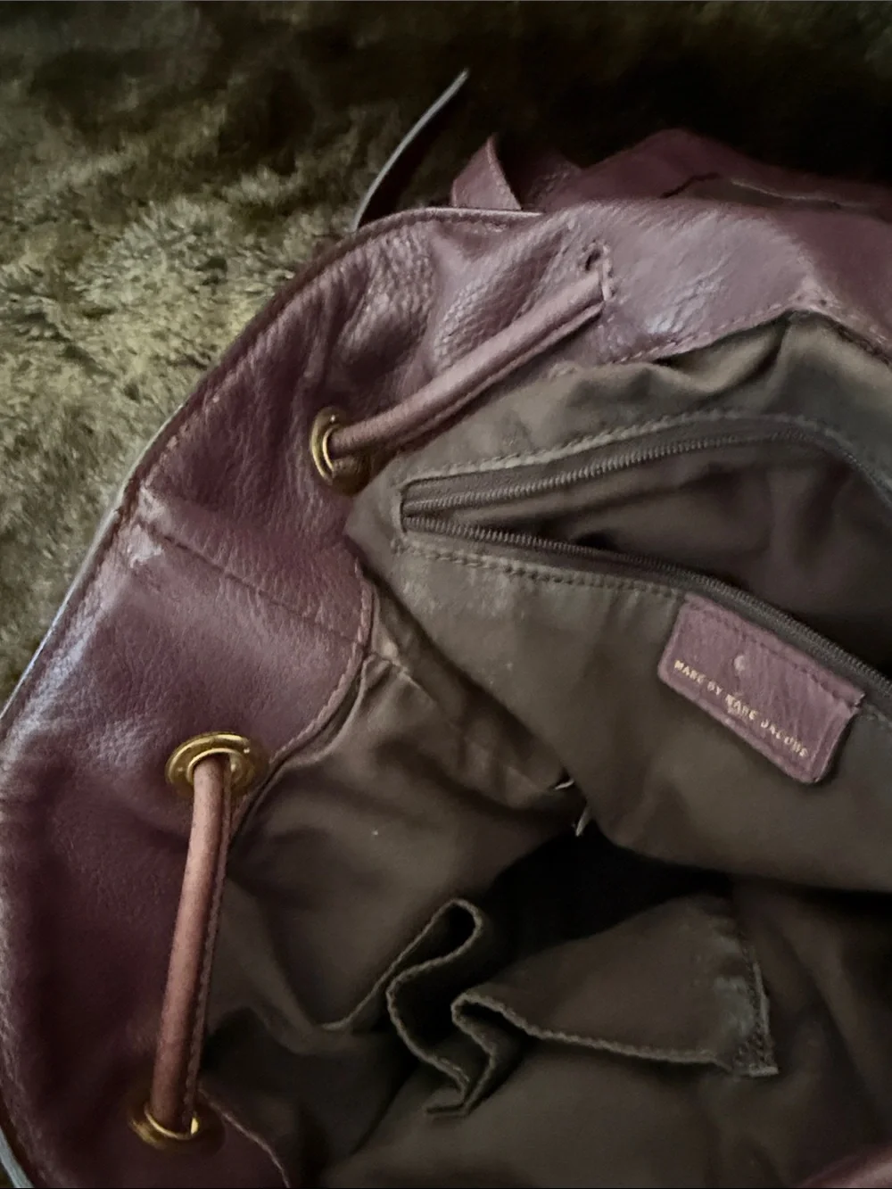 Marc By Marc Jacobs pebbled leather